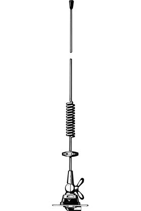 MU 4-MG/f PROCOM ANTENNE
406-430MHz