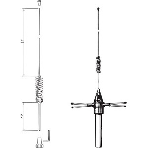 GP 450-3/H PROCOM ANTENNE
406-470MHz