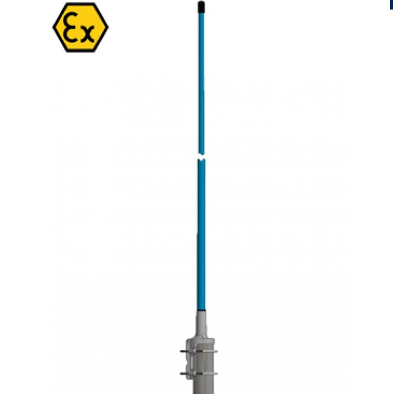 CXL 150-3LW-SS-Ex ATEX  certified, 3 dBd
Omnidirectional Base Station Antenna
146 - 174 MHz Band in Hazardous areas