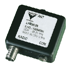 LHB 80/88  PROCOM FILTER
L:  60-80MHz - H: 88-108MHz
