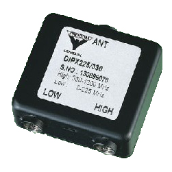 DIPX 225/330 PROCOM FILTER
L: 0-225MHz H: 330-1300MHz