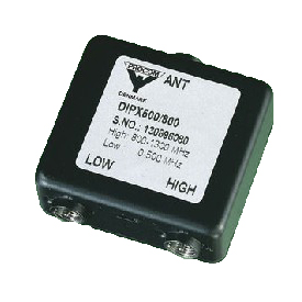 DIPX 500/800 PROCOM FILTER
L: 0-500MHz  H: 800-1300MHz
