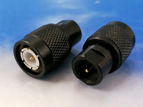 FME male/TNC male adaptor Black Procom