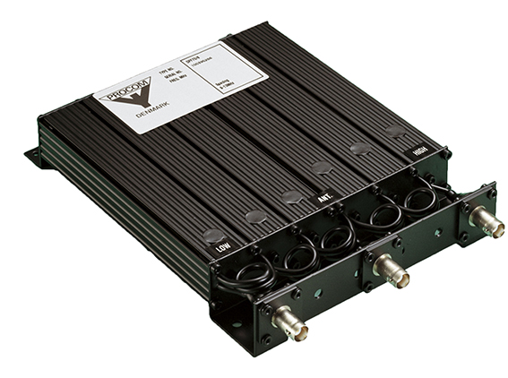 DPF 70/6-9/13  BNC Female
6-cavity duplexer for the 450 MHz band