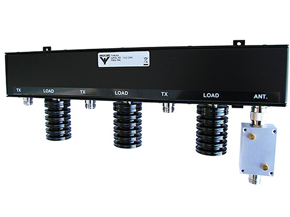 PRO-PHY450-3/380-410/SWR
3-Channel Hybrid Ring Combiner for TETRA