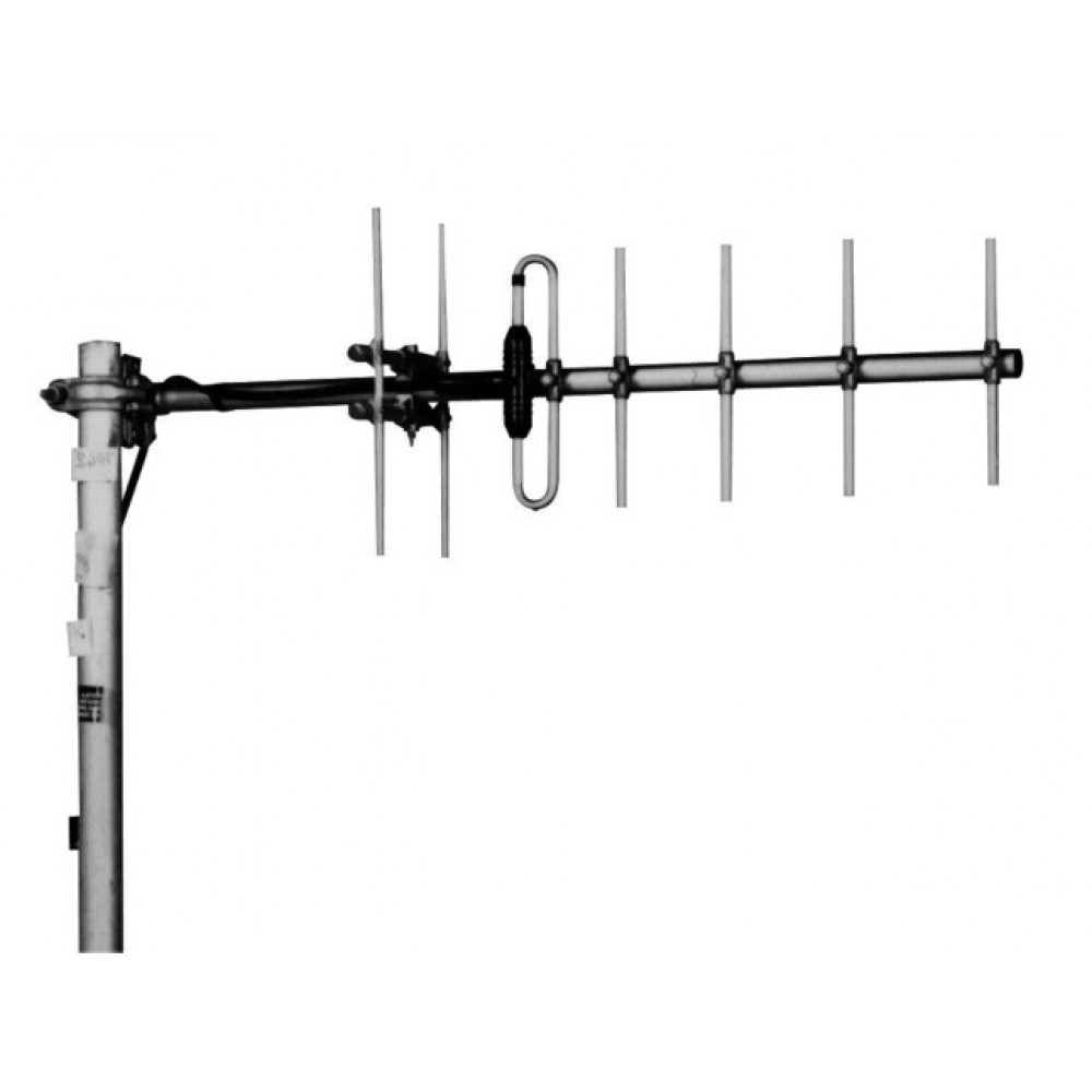 6 element Yagi 380-400 MHz, low PIM
mounting bracket Ordered Separately