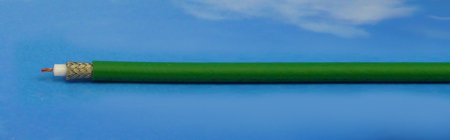 Belden 1505F RG59 Type 75ohm Grøn