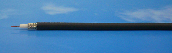 Belden 1505F Type 75ohm Sort