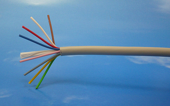 Power control cable LIYY 8x0,5mm2