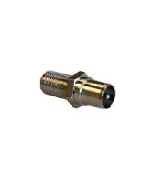 Adaptor F-female/IEC-male