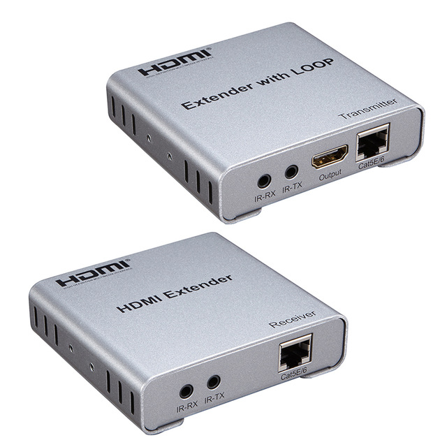 HDMI Extender med loop 50m.singl CAT5e/6