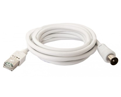 Catline balun transform TVB-01  2,0 m
RJ45-hane  - IEC-hane 2m