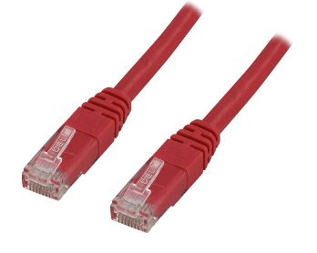 Patchkabel 0,3 M Cat6 UTP RØD
PSD603-RED