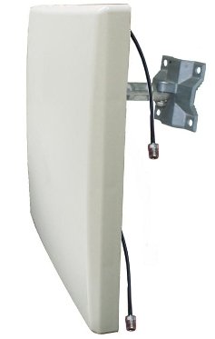 Dual Polarization Panel Ant. WiFi/LTE
790-960 / 1710-2170 / 2300-2700MHz
7/10/8dBi   2 port N female  41x41cm