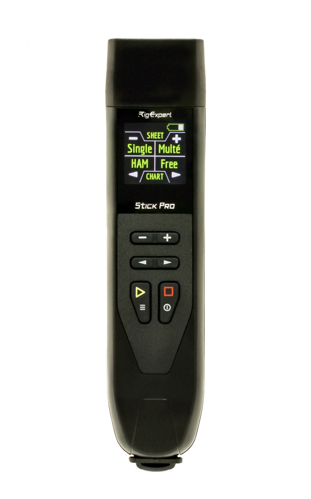 Stick Pro RigExpert  Antenna Analyzer
Frequency range: 0.1 ~ 600 MHz