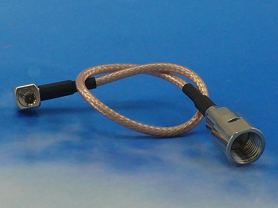 TS9 male R/A / 15cm RG316 / FME male