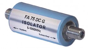 Isolator på centerpin og skærm DC 5-1000