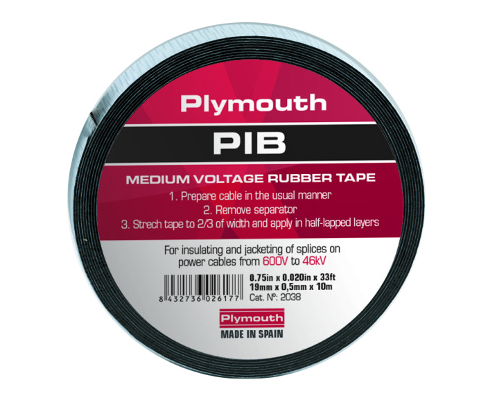 Selvvulkaniserende Tape 10m x19mm
UV Resistant