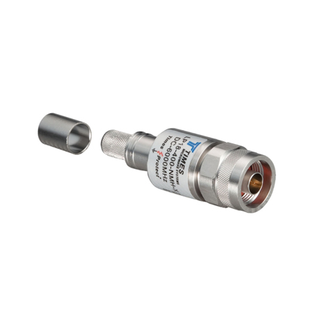 N Male connector on one side
EZ-400-X crimp style interface
on the other side - bidirectional