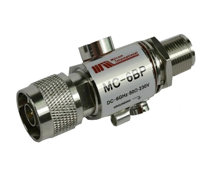 Surge Arrester N male/female Bulk
DC-6000MHz, 200W,